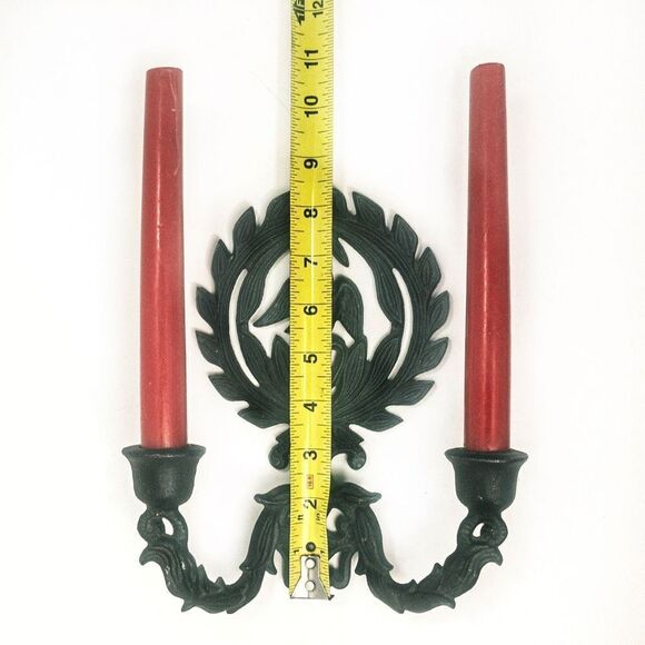 VTG Federalist Eagle Cast Iron Wall Sconce - Picture 10 of 10